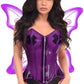 Lavish 2 PC Clear Purple Pixie Fairy Corset Costume - Daisy Corsets
