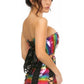 Lavish 2 PC Rainbow Glitter Bustier & Skirt Set - Daisy Corsets