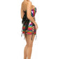 Lavish 2 PC Rainbow Glitter Bustier & Skirt Set - Daisy Corsets