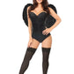 Lavish 3 PC Corseted Dark Angel Costume - Daisy Corsets