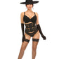 Lavish 3 PC Daring Witch Corset Costume - Daisy Corsets