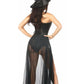 Lavish 3 PC Evil Witch Corset Costume - Daisy Corsets