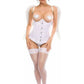 Lavish 3 PC Sexy Daring Angel Corset Costume - Daisy Corsets