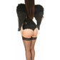 Lavish 3 PC Sexy Dark Angel Corset Costume - Daisy Corsets