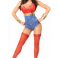 Lavish 3 PC Sexy Superhero Costume - Daisy Corsets