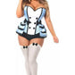 Lavish 4 PC Flirty Alice Corset Costume - Daisy Corsets