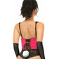 Lavish 4 PC Pink PVC Bunny Corset Costume - Daisy Corsets