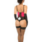 Lavish 4 PC Pink PVC Bunny Corset Costume - Daisy Corsets