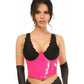 Lavish 4 PC Pink PVC Bunny Corset Costume - Daisy Corsets
