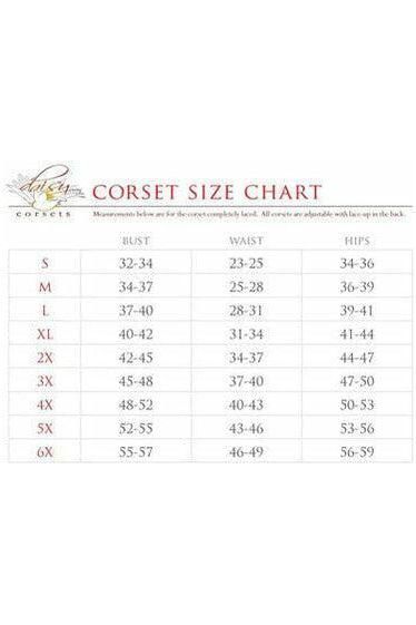 Lavish 4 PC Wet Look Bustier Bunny Corset Costume - Daisy Corsets