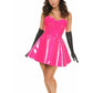 Lavish 5 PC Pink Patent Bunny Corset Costume - Daisy Corsets