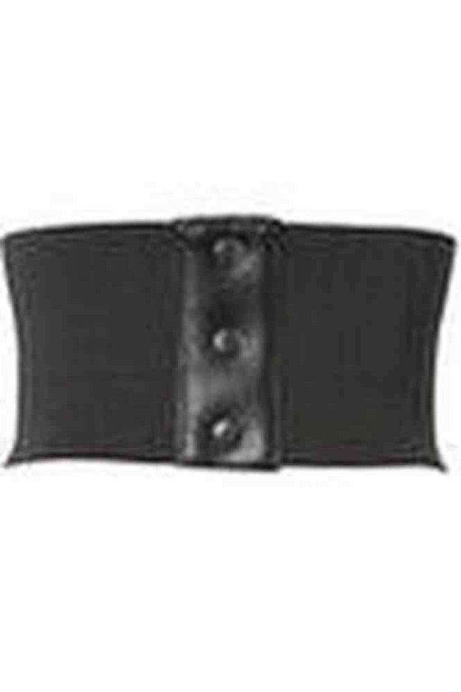 Lavish Black Brocade Corset Belt Cincher - Daisy Corsets