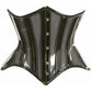 Lavish Black Clear Curvy Underbust Waist Cincher Corset - Daisy Corsets