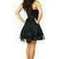 Lavish Black Lace Corset Dress