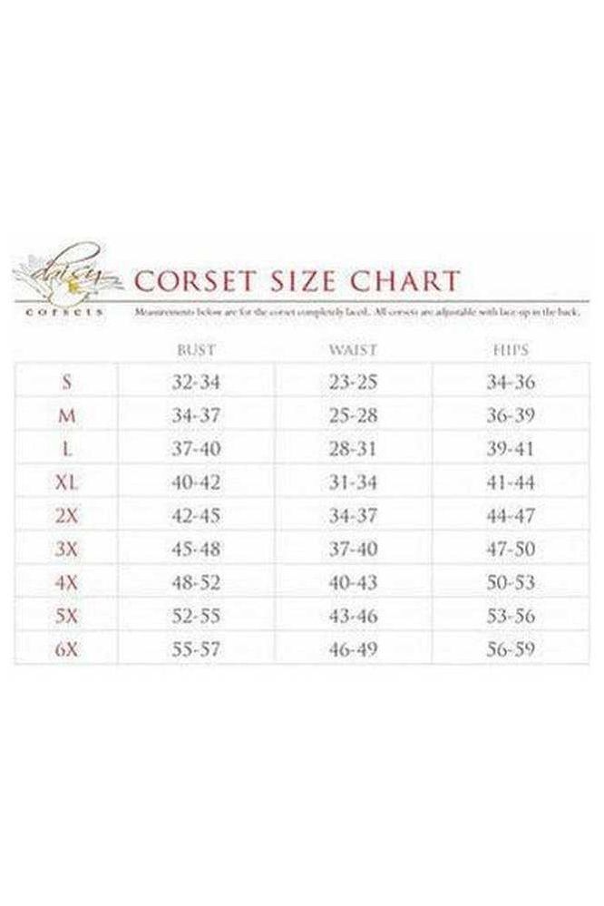 Lavish Black Patent Underbust Corset - Daisy Corsets