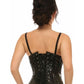 Lavish Black Patent Underbust Corset - Daisy Corsets