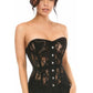 Lavish Black Sheer Lace Corset Dress - Daisy Corsets