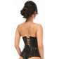 Lavish Black Sheer Lace Underwire Open Cup Underbust Corset - Daisy Corsets