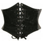 Lavish Black Velvet Corset Belt Cincher Hip Crypt 