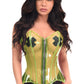 Lavish Clear Green Overbust Corset - Daisy Corsets