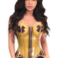 Lavish Clear Yellow Overbust Corset - Daisy Corsets