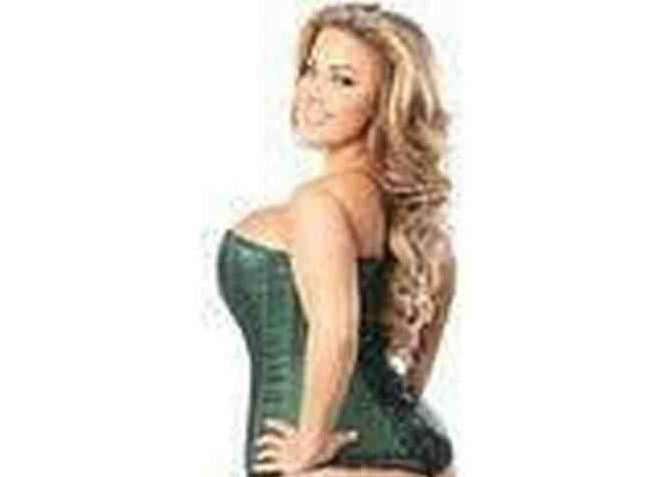 Lavish Dark Green Brocade Corset - Daisy Corsets