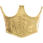 Lavish Gold Brocade Open Cup Waist Cincher - Daisy Corsets