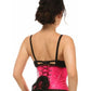 Lavish Hot Pink Patent Mini Cincher - Daisy Corsets
