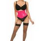 Lavish Hot Pink Patent Mini Cincher - Daisy Corsets