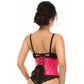Lavish Hot Pink Patent Mini Cincher - Daisy Corsets