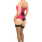 Lavish Hot Pink Patent Overbust Corset - Daisy Corsets