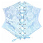 Lavish Lt Blue Lace Corset Belt Cincher - Daisy Corsets Hip Crypt