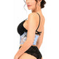 Lavish Lt Blue Sheer Lace Underwire Waist Cincher Corset - Daisy Corsets