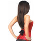 Lavish Red Brocade Corset - Daisy Corsets