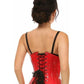Lavish Red Patent Underbust Corset - Daisy Corsets
