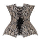 Lavish Snake Skin Print Overbust Corset Sweetheart Neckline Busk Closure - Daisy Corsets