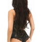 Lavish Wet Look Under Bust Corset Pink w/Lace Overlay - Daisy Corsets