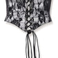 Lavish White w/Black Lace Overlay Corset Belt Cincher - Daisy Corsets