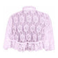 Lt Pink Lace Cape - Daisy Corsets