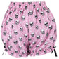 Pink Skulls Crepe Bloomers - Daisy Corsets