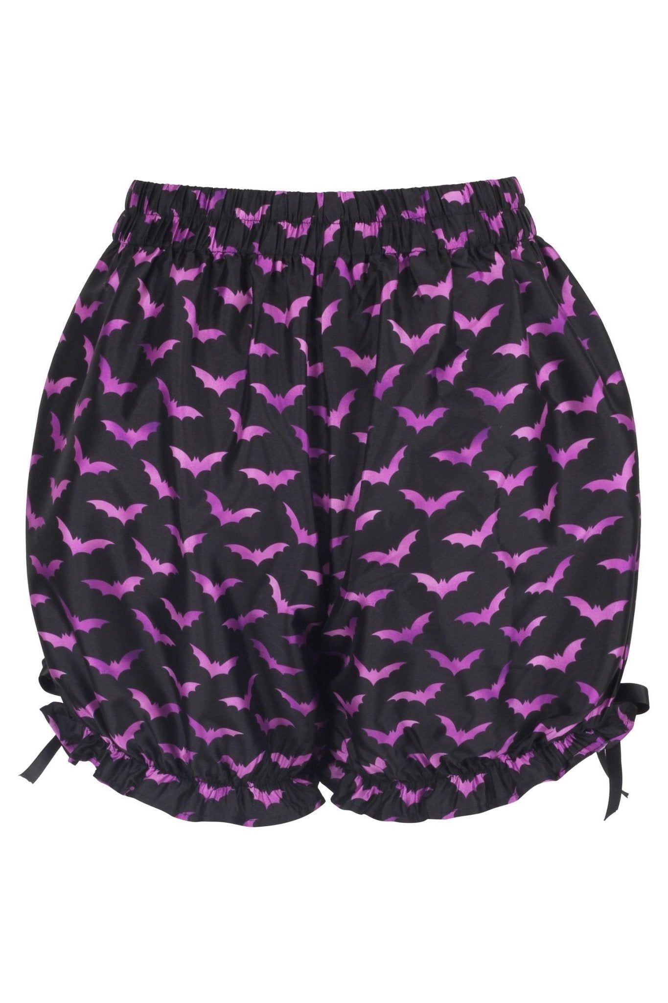 Purple Bats Crepe Bloomers - Daisy Corsets