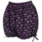 Purple Bats Crepe Bloomers - Daisy Corsets