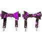 Purple Metallic Garters (set of 2) - Daisy Corsets