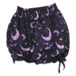 Purple Moon Print Bloomers - Daisy Corsets