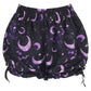 Purple Moon Print Bloomers - Daisy Corsets