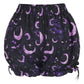 Purple Moon Print Bloomers - Daisy Corsets