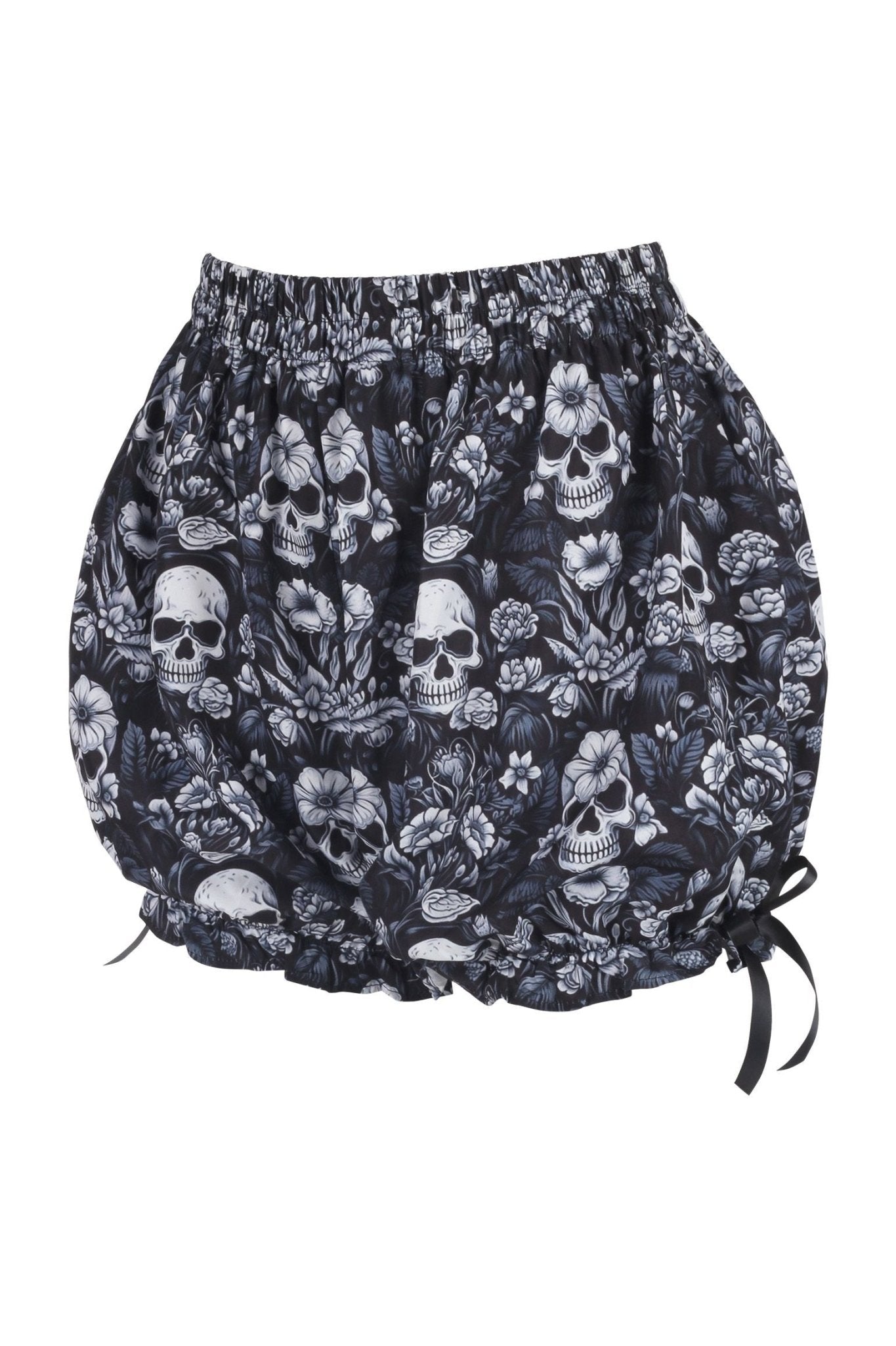 Skulls & Roses Print Bloomers - Daisy Corsets