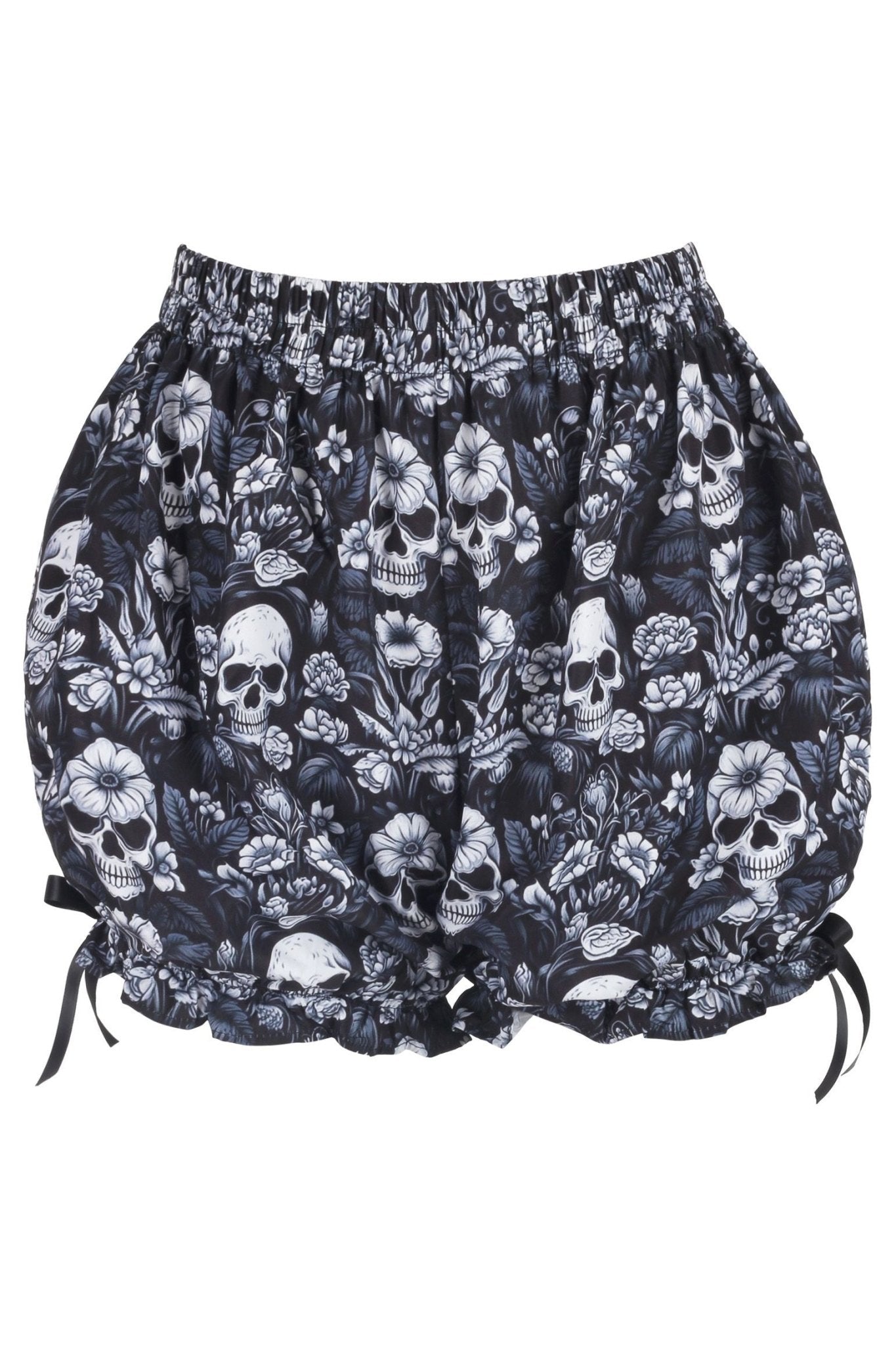 Skulls & Roses Print Bloomers - Daisy Corsets