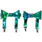 Teal/Blue Holo Garters (set of 2) - Daisy Corsets