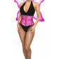 Top Drawer 2 PC Fuchsia Pixie Fairy Corset Costume - Daisy Corsets